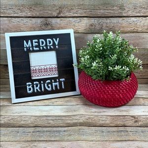 Merry & Bright Frame
